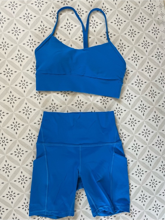 lululemon athletica Pants - lululemon align shorts 6” with pockets size 4 - poolside